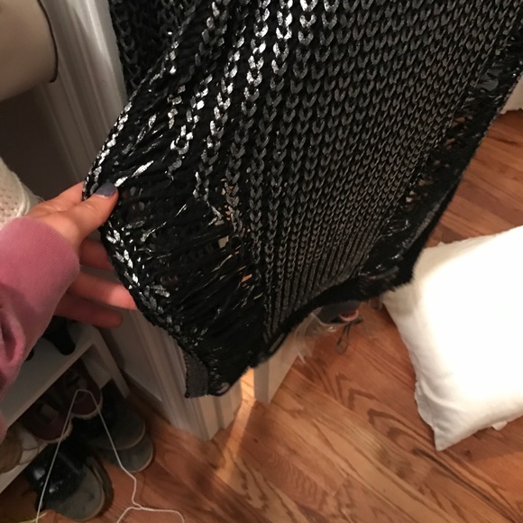 Nasty Gal metallic sweater - Picture 3 of 4